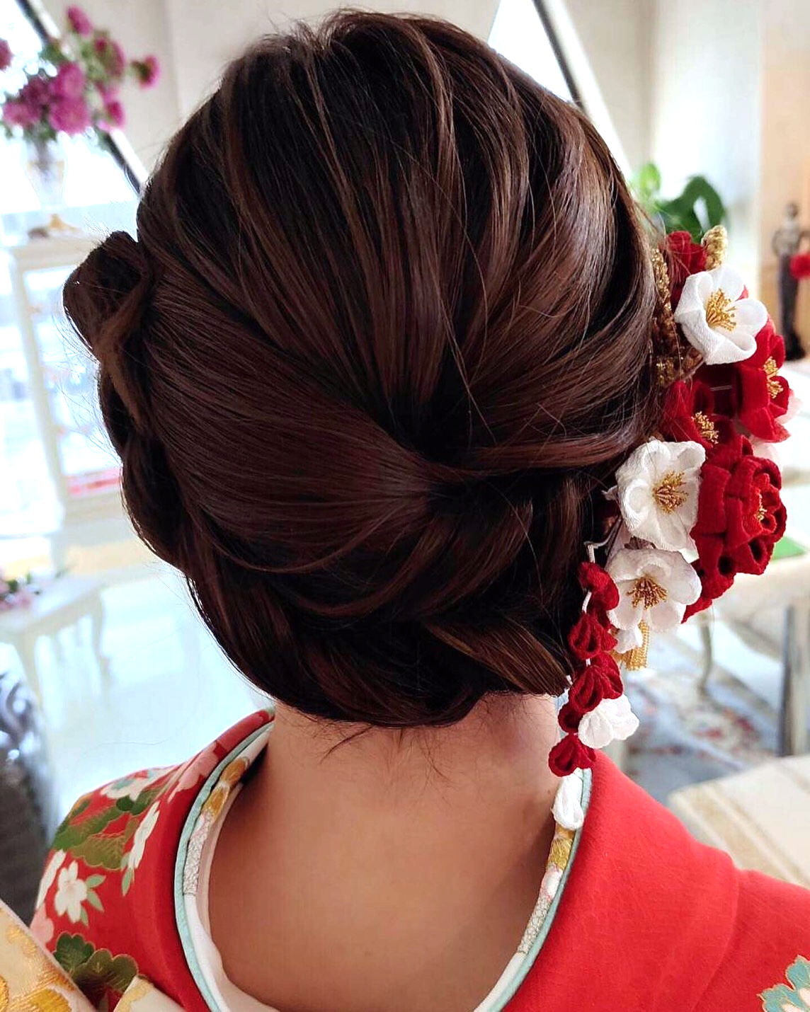 成人式ヘアセット・メイク・着付け